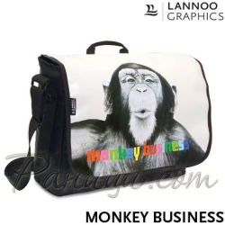 Monkey Business Чанта за рамо Lannoographics Monkey Business Чанта за рамо Lannoographics